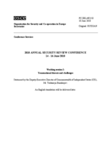 Statement by Mr. Toktassyn Buzubayev, Deputy-Executive Director of Commonwealth of Independent States (CIS) (ru)
