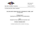 Statement by the Russian Federation, Item 6, Potential Non-Treaty Applications for Open Skies Assets (ru)