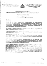 Statement by Morocco