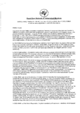 Contribution by the Republican Network of Independent Monitors