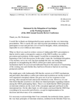 Statement by Azerbaijan