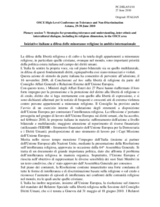 Statement by Italy (it)