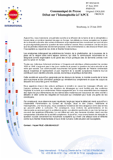 Press Release on the Debate in PACE on Islamophobia by COJEP International (fr)