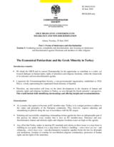 Statement by the Constatinopolitan Society