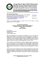 Session 1, Statement by the Federation of Western Thrace Turks in Europe