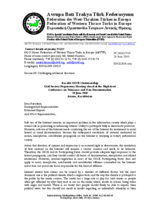 Session  3, Statement by the Federation of Western Thrace Turks in Europe