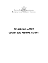 United States Commission on International Religious Freedom, 2010 Annual Report, Belarus Chapter