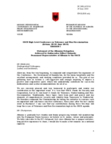 Statement by Amb. Gilbert Galanxhi, Albania