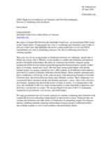 Intervention by Interfaith Youth Core, USA