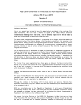 Statement by Ms. Galina Golous