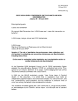 Statement by ILGA-Europe, Labrys, Amulet and COC Netherlands