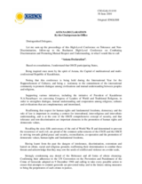 Astana Declaration