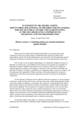 Statement by Belgium