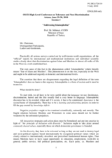 Statement by H.E. Mr. Mehmet Aydin, Minister of State, Turkey