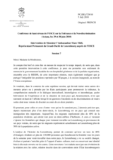 Statement by Luxembourg (fr)