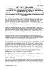 Introductory Statement by Ms Alice Wong, Parliamentary Secretary for Multiculturalism, Canada