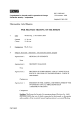 Journal of the 596th Plenary Meeting of the Forum for Security Co-operation