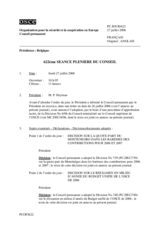 Journal of the 622nd Plenary Meeting of the Permanent Council (fr)