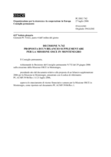 Permanent Council Decision No. 742 (it)