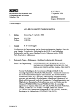 Journal of the 623rd Plenary Meeting of the Permanent Council (de)