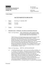 Journal of the 626th Plenary Meeting of the Permanent Council (de)