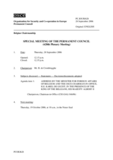 Journal of the 628th Special Plenary Meeting of the Permanent Council