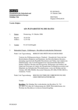 Journal of the 629th Plenary Meeting of the Permanent Council (de)