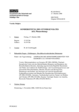 Journal of the 632nd Special Plenary Meeting of the Permanent Council (de)