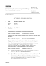 Journal of the 501th Plenary Meeting of the Forum for Security Co-operation (it)