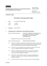 Journal of the 502th Plenary Meeting of the Forum for Security Co-operation (it)