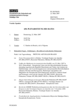 Journal of the 658th Plenary Meeting of the Permanent Council (de)