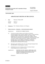 Journal of the 659th Plenary Meeting of the Permanent Council