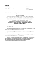 Permanent Council Decision No. (under a silence procedure) (de)