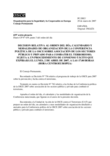 Permanent Council Decision No. (under a silence procedure) (es)