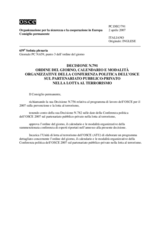 Permanent Council Decision No.791 (it)