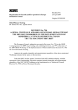 Permanent Council Decision No.794