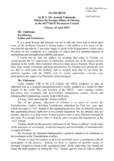 Statement by the Minister for Foreign Affairs of Ukraine, by H. E. Mr. Arseniy Yatsenyuk