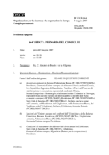 Journal of the 664th Meeting of the Permanent Council (it)