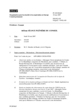 Journal of the 665th Meeting of the Permanent Council (fr)