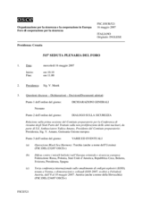 Journal of the 515th Plenary Meeting of the Forum for Security Co-operation (it)