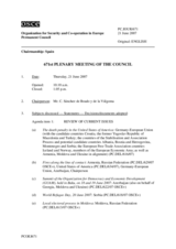 Journal of the 671st Meeting of the Permanent Council