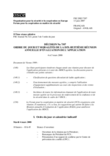 Forum for Security Co-operation Decision No. 7/07 (fr)