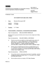 Journal of the 516th Plenary Meeting of the Forum for Security Cooperation (es)