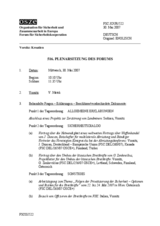 Journal of the 516th Plenary Meeting of the Forum for Security Cooperation (de)