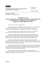 Forum for Security Co-operation Decision No. 9/07