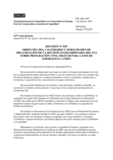 Forum for Security Co-operation Decision No. 9/07 (es)