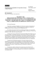 Permanent Council Decision No. 804 (es)