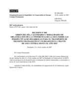 Permanent Council Decision No. 805 (es)