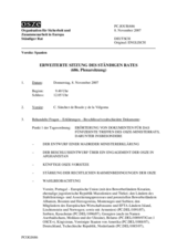 Journal of the 686th Reinforced Plenary Meeting of the Permanent Council (de)