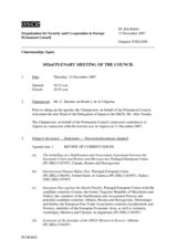 Journal of the 692nd Plenary Meeting of the Permanent Council